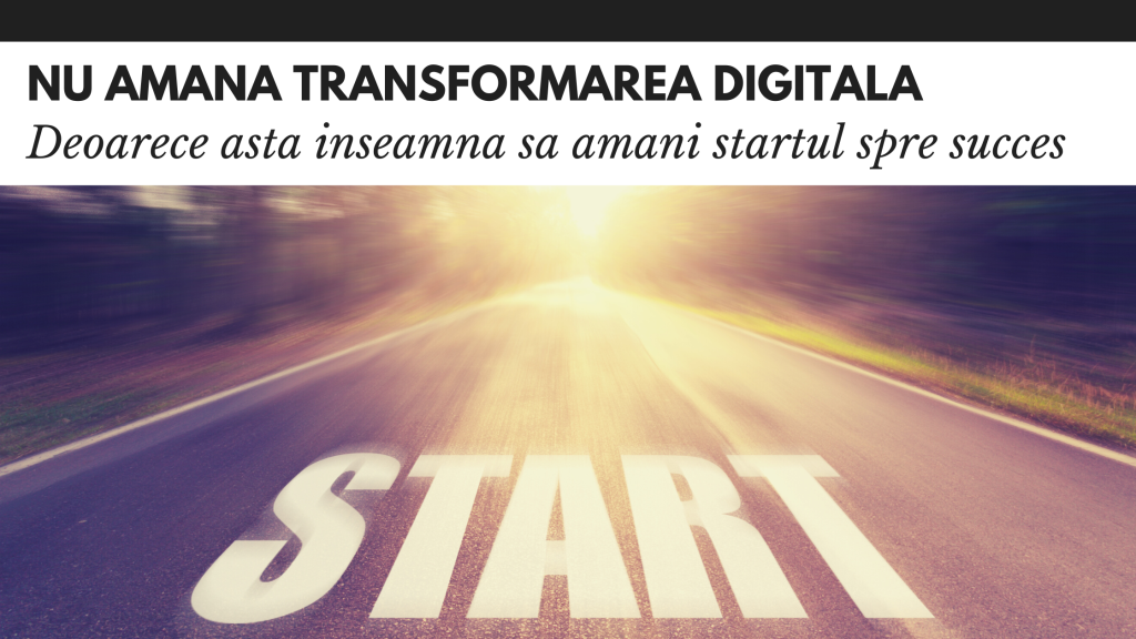 Nu amana transformarea digitala